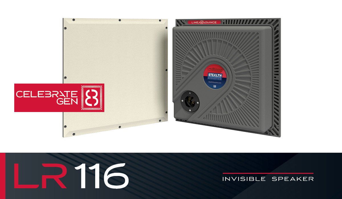 LineaRadiance LR116 Compact Invisible Loudspeaker