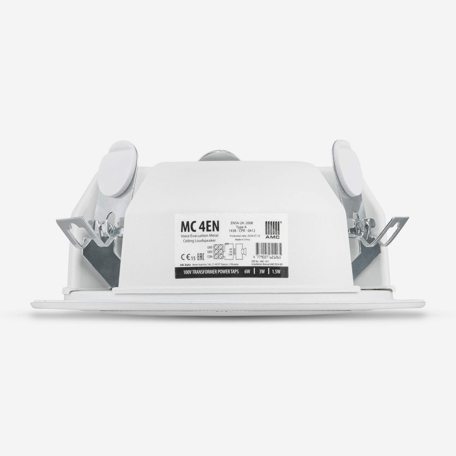MC 4EN metal ceiling loudspeaker EN54-24 standard - Image 4