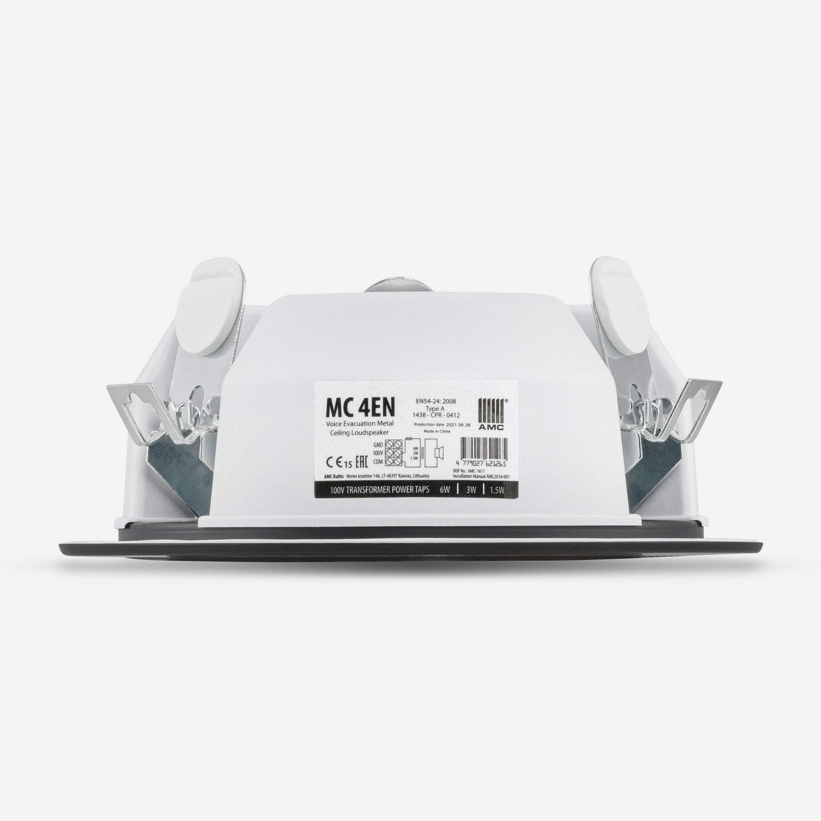 MC 4EN metal ceiling loudspeaker EN54-24 standard - Image 8