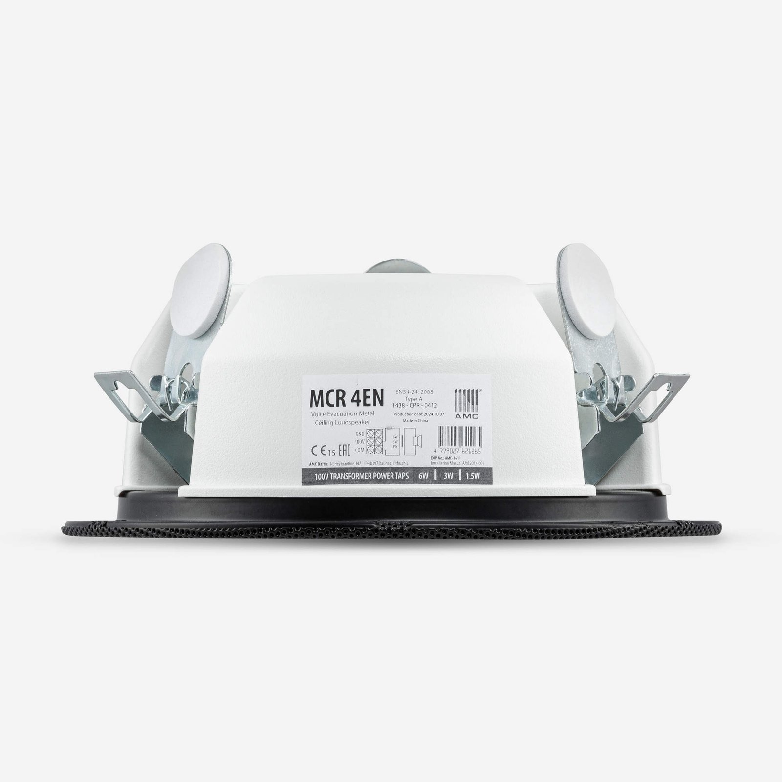 MCR 4EN metal ceiling loudspeaker EN54-24 standard - Image 6