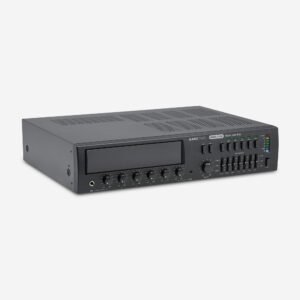 MMA 120X 5 zone mixing amplifer with interchangeable module and zone paging microphone