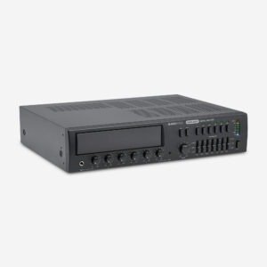 MMA 240X 5 zone mixing amplifer with interchangeable module and zone paging microphone