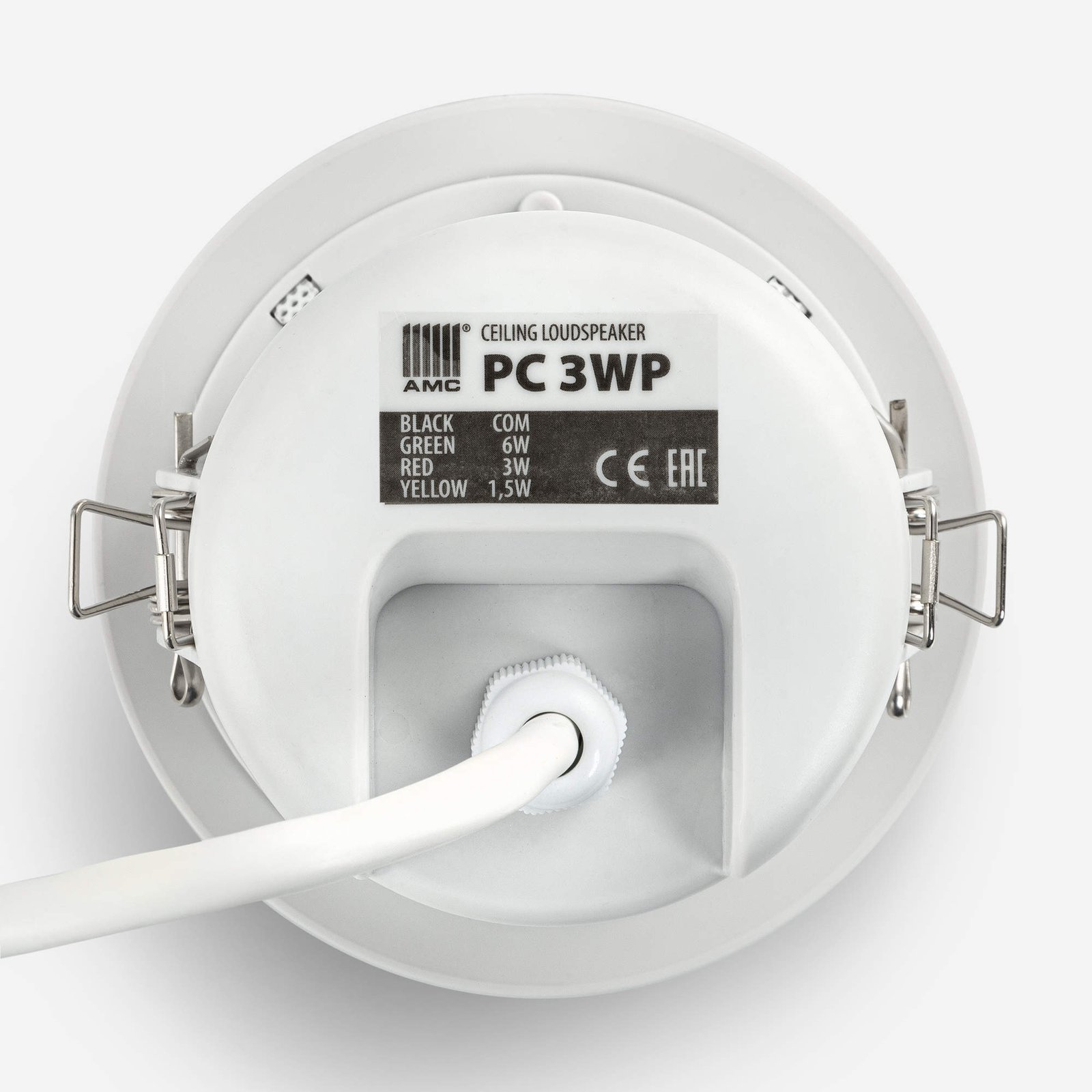 PC 3WP plastic ceiling loudspeaker - Image 3