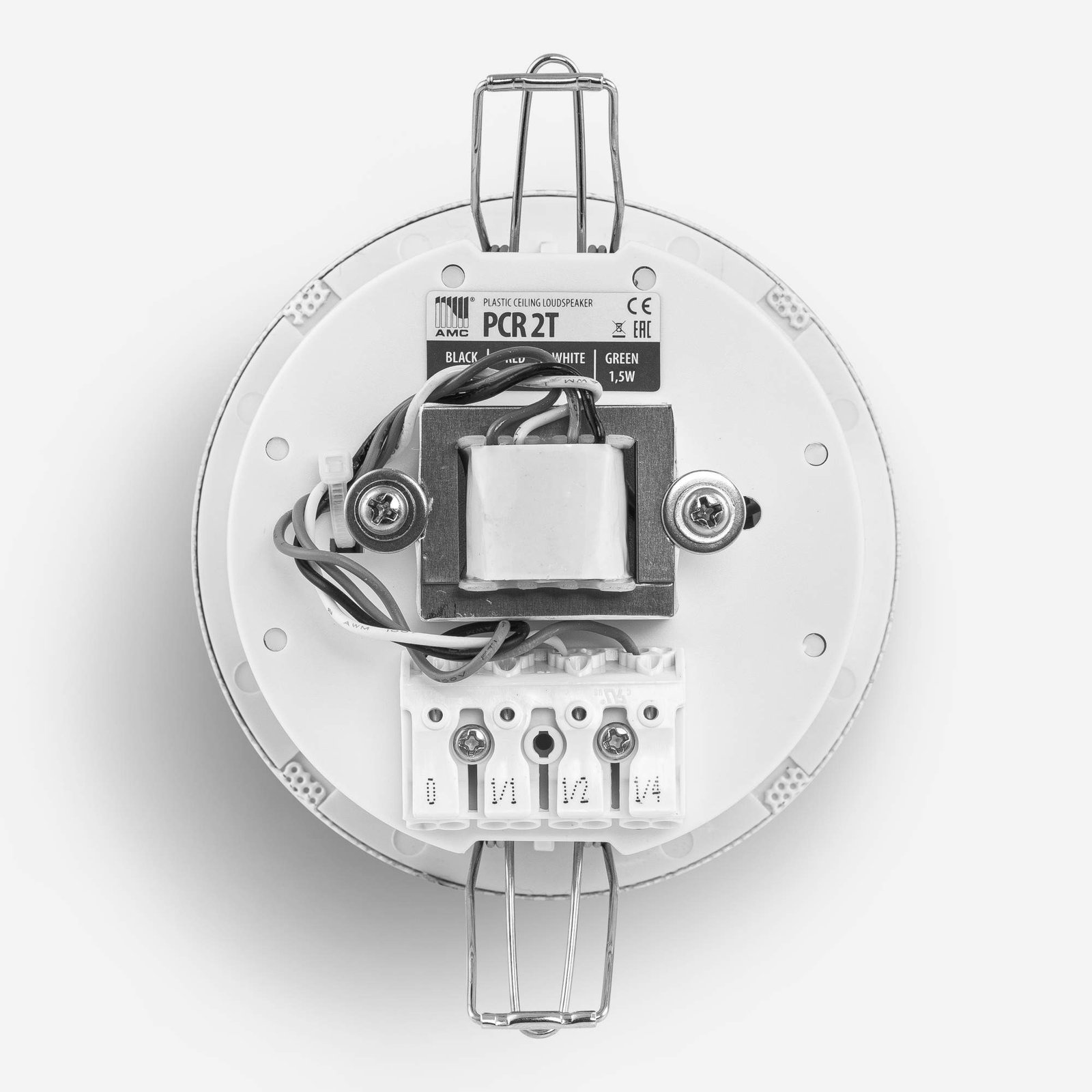 PCR 2T rimless grill plastic ceiling loudspeaker - Image 3