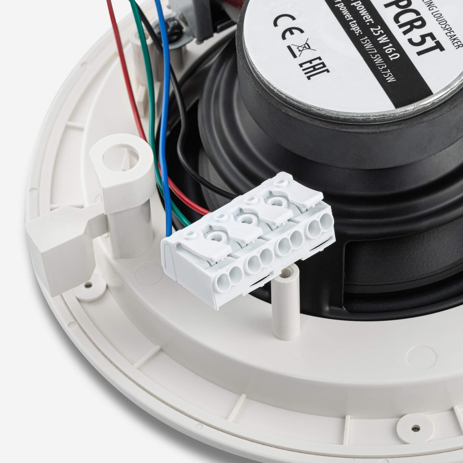 PCR 5T magnetic grill plastic ceiling loudspeaker - Image 4