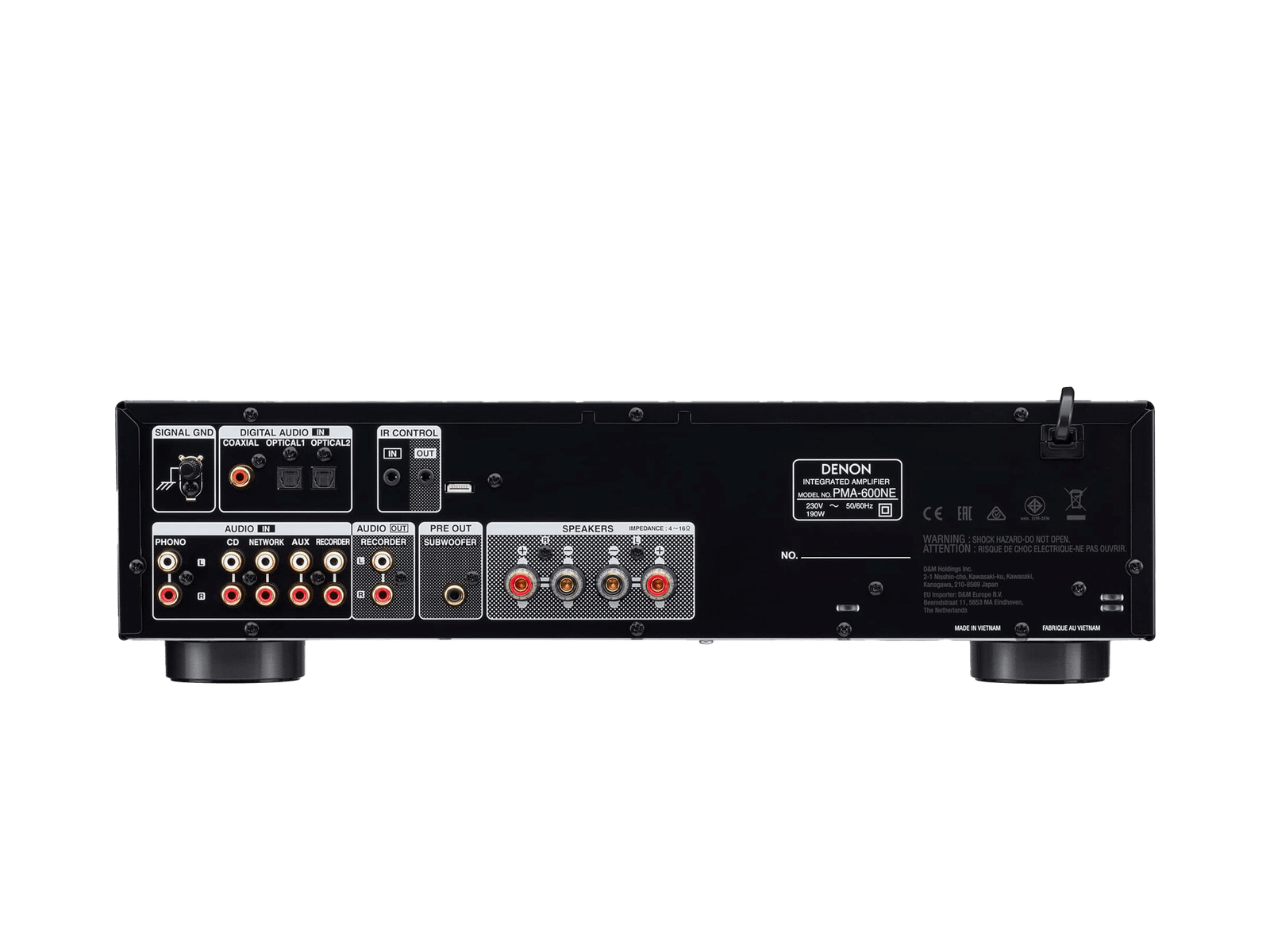 Denon PMA-600NE 2 Ch. 45W Integrated Amplifier - Image 3