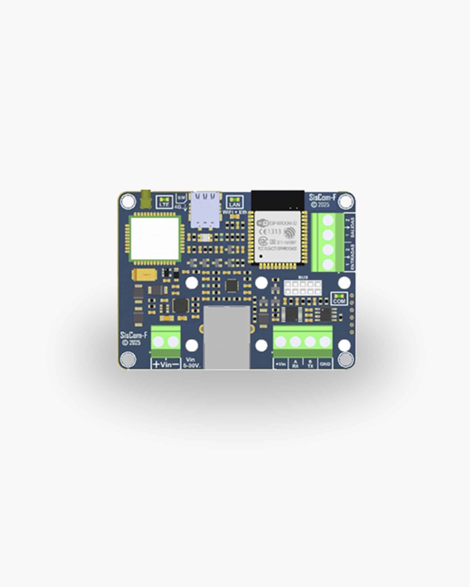 Connection module to receiving control panel SVCRI