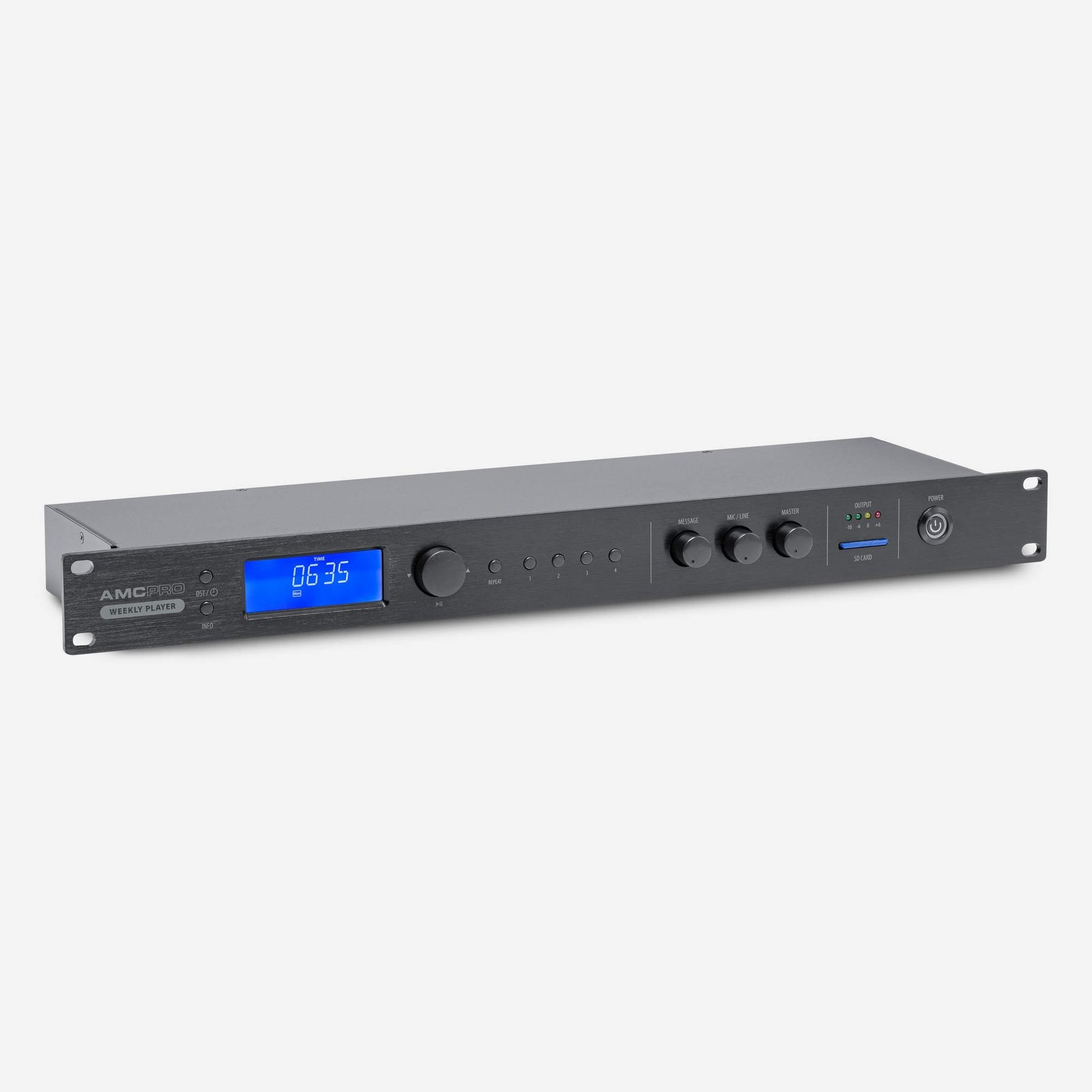 WEEKLY PLAYER automated audio player with time synchronization