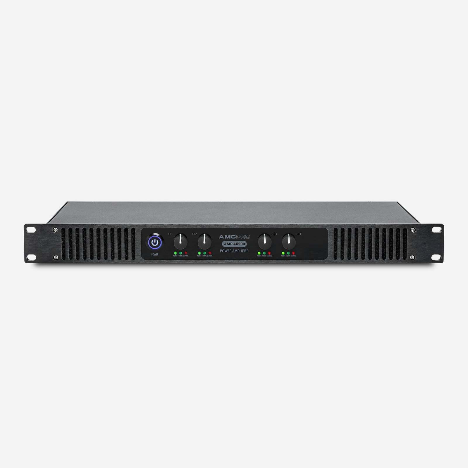 AMP 4X500 four channel professional power amplifier - Image 2