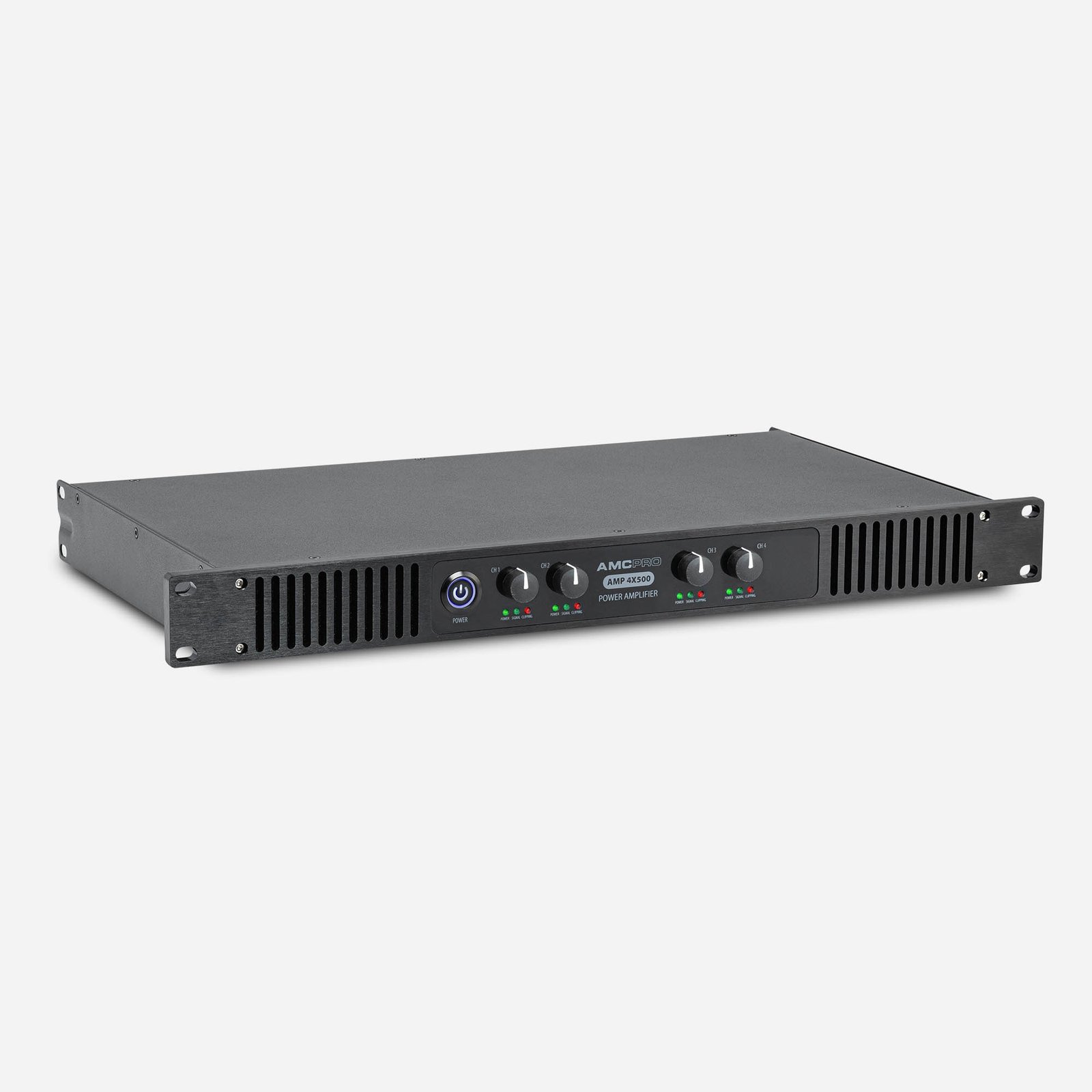 AMP 4X500 four channel professional power amplifier