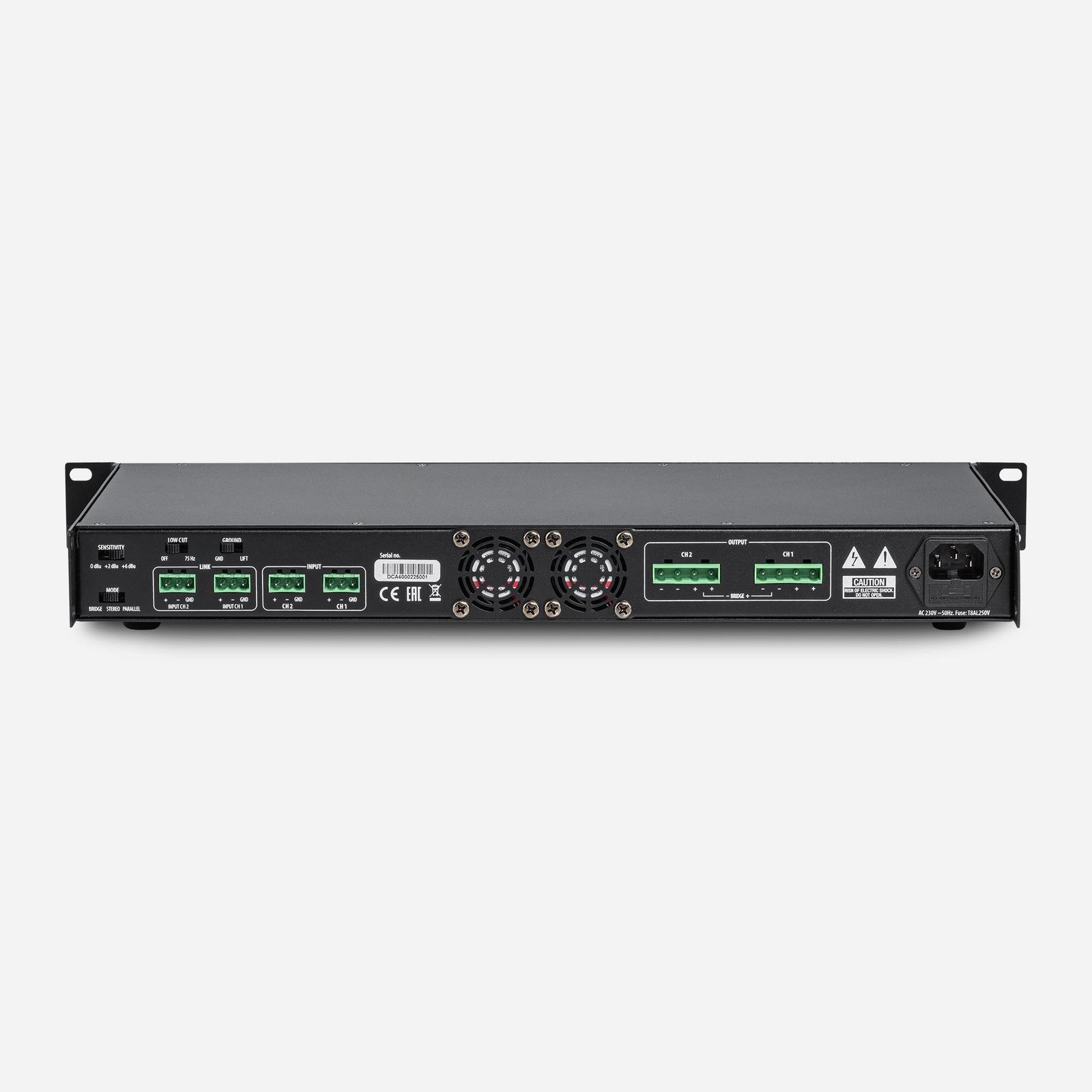 DCA 400 professional power amplifier - Image 3
