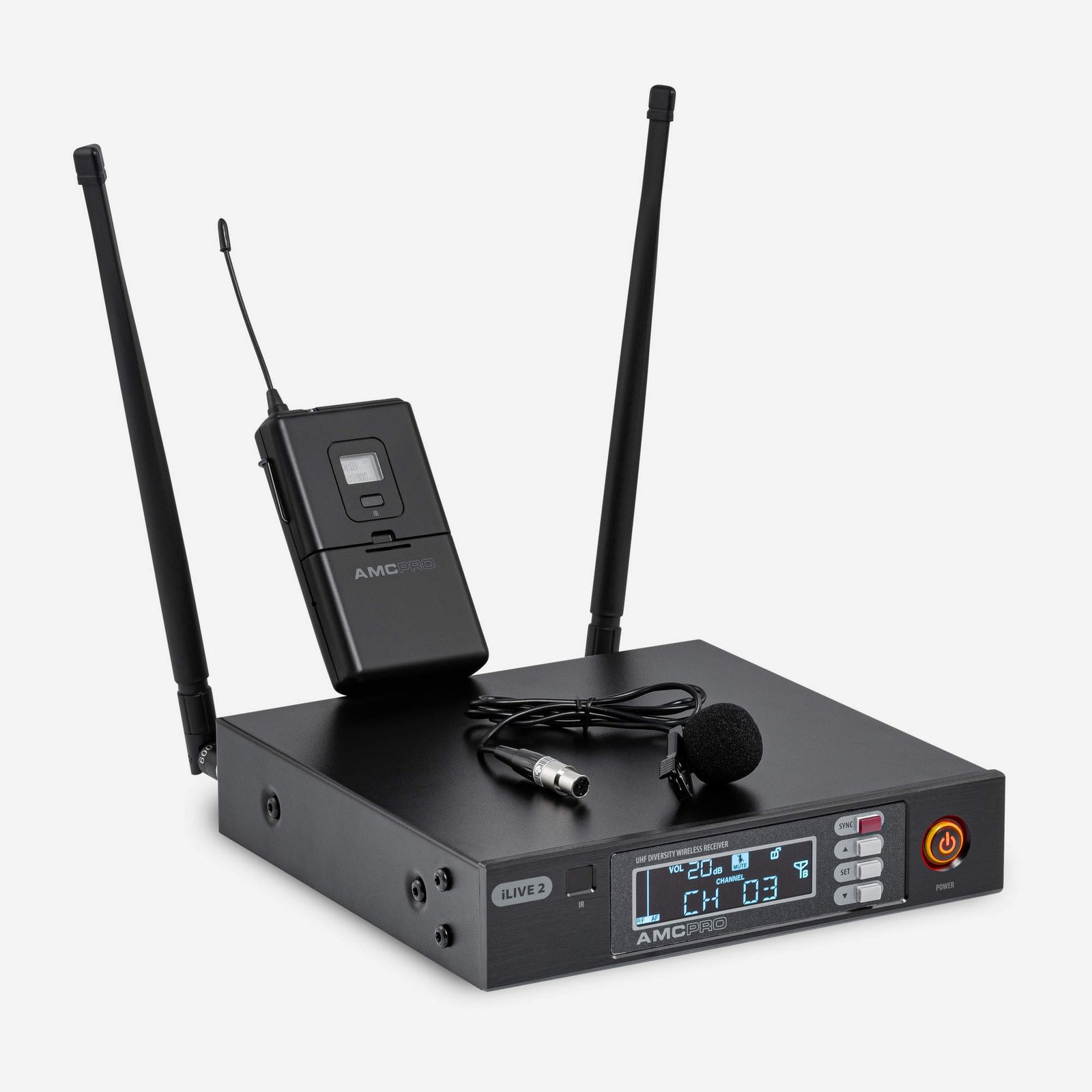 iLive 2 Lavalier wireless microphone system