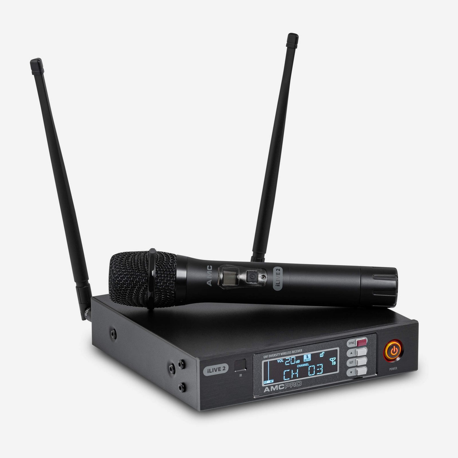 iLive 2 Handheld wireless microphone system