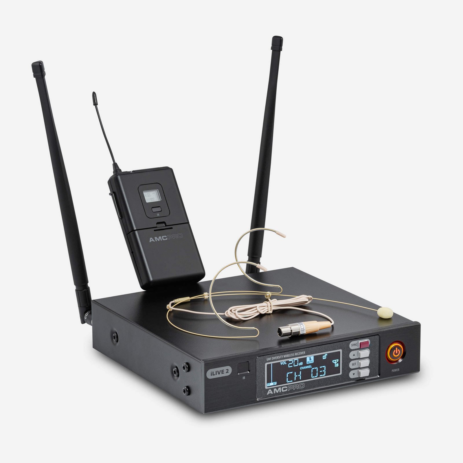iLive 2 Headset wireless microphone system