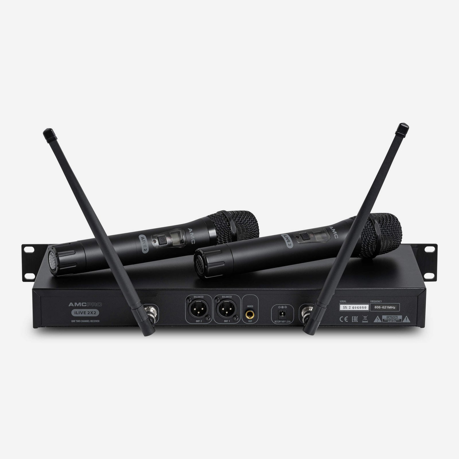 iLive 2X2 dual channel wireless microphone system - Image 3