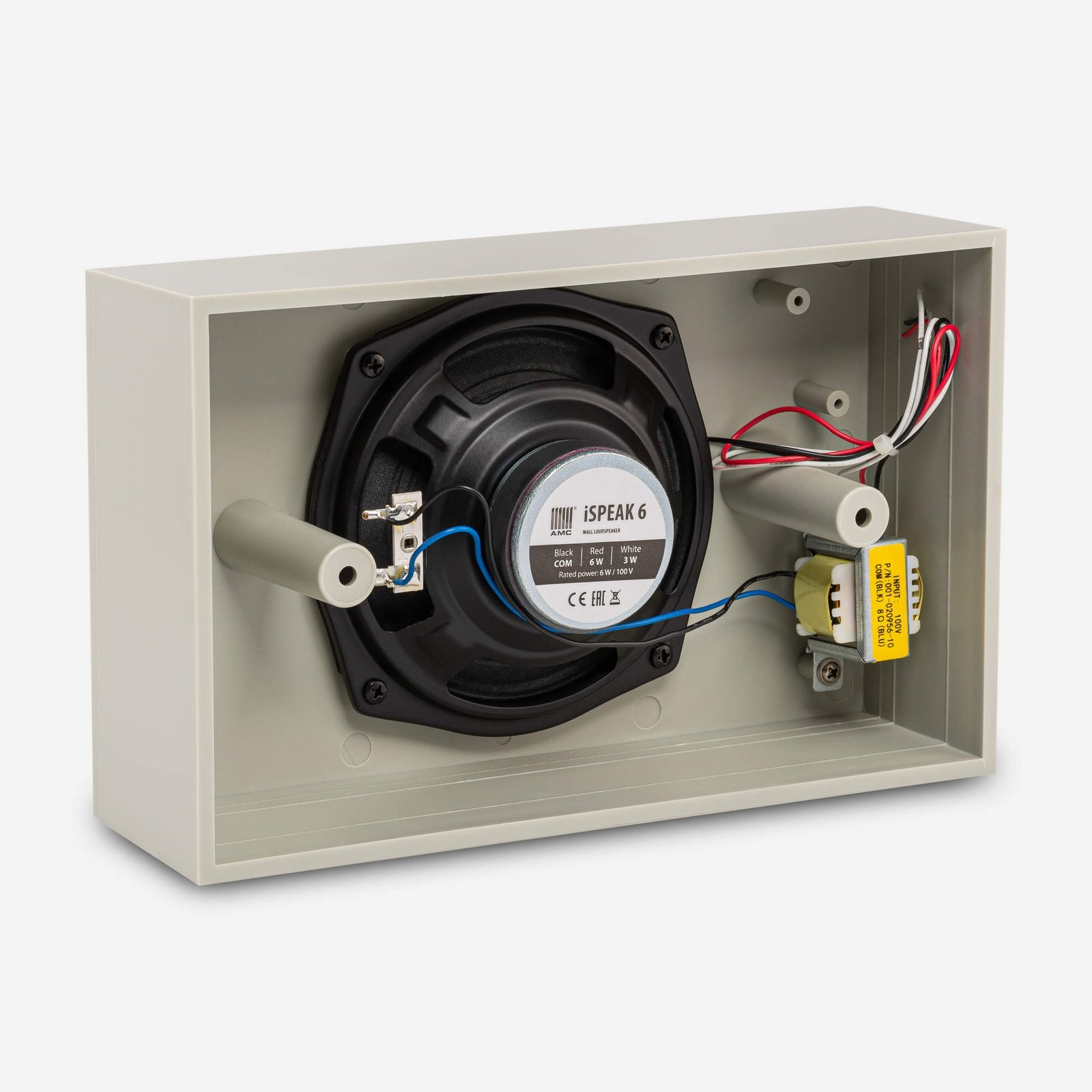 iSpeak 6 surface mount plastic loudspeaker - Image 2