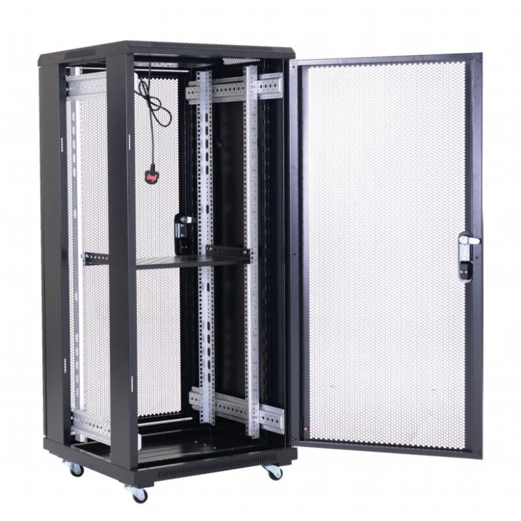 Economic Tempered Glass Door Network Cabinet - Image 3